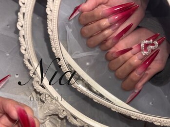 ニア ネイルサロン 大阪駅前第2ビル(Nia)/ハートチェーンネイル