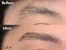 【men's眉フル】眉menu初回限定！アイブロウパーマ＋美眉デザインWAX