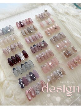 シェリナル 平岸店(Sherinal)の写真/ネイルが初めての方におススメ◎分かりやすい定額コースをご用意☆知識やイメージがなくでも好みで選べる！