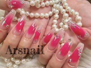 アルスネイル(Ars nail)/ワンホンチークネイル