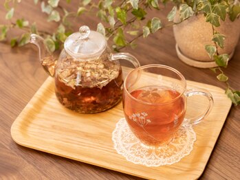 エクボ(EcBeau)/脱毛後は冷えるので温かいお茶も