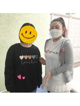 かおりビューティサロン/マタニティママと一緒のお写真