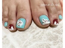 サロン ドゥ ル シエル(salon de Le ciel)/溶け雪だるまnail