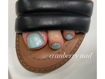 クランベリーネイル 代官山 恵比寿(cranberry nail)/フット　マグネット♪