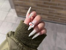 アイネイルズ 梅田店(I nails)/Meiko限定Y2K韓国ハ―トワンホン