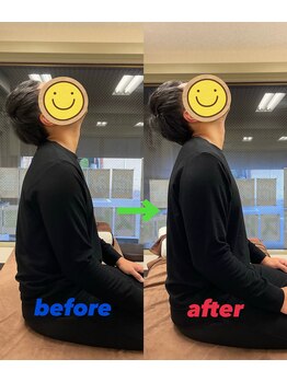 ウェルネスストレッチ バンバン/before after