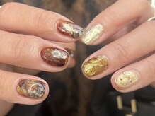 フォルクネイル(:volk nail)/ブラウンニュアンス