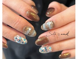 ～星空ニュアンスネイル～