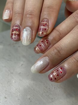アトリエ ルー ネイルメゾン(atelier RU nail maison)の写真/≪定額＊simpleコ-ス￥8000/nuance designコ-ス￥9000≫ネイル初心者からこだわり派の方までお任せ下さい☆