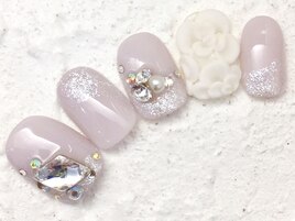 ブライダル３Dフラワー　10480円