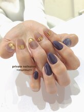 プライベート ネイルサロン マーマ(murmur)/アシンメトリーネイル