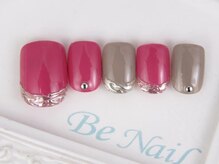 ビーネイル(Be NaiL)/秋のフットネイル