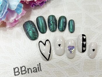 ビービーネイル(BB)/9月ハンド定額ネイル