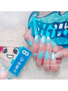 ファラウェイネイル(Faraway nail)/推し概念ネイル☆