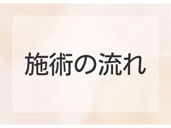 ヨサパーク ワン(YOSA PARK One.)/【施術の流れ】