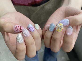 オーロラ アメ村店(AURORA)/プリンセスネイル