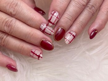 リアンジェ(Lianje)/チェックネイル