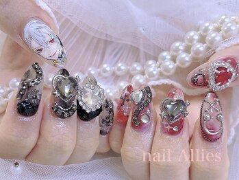 ネイル アリーズ セカンド(nail Allies 2nd)/ゴテゴテネイル