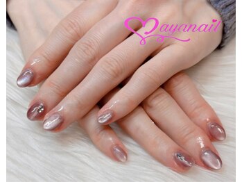 アヤネイル(ayanail)/２色マグネットストーンネイル！