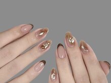 センスネイル 池袋店(Sense Nail)/大人ボルドーネイル