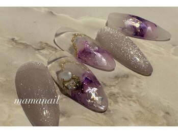 プライベートネイルサロン ママネイル(mamanail)/定額デザインコース¥9500