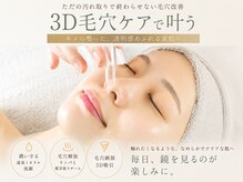 ルミエール 白金台uniside店の雰囲気（毛穴を立体的に捉え、今まで取りきれなかった角度の汚れまで除去）