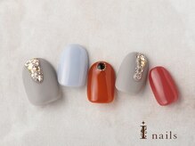 アイネイルズ 横浜EAST店(I-nails)/個性派カラーシンプルニュアンス