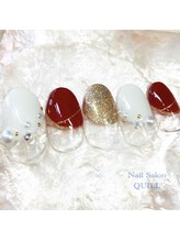 ネイルサロン クイル(QUILL)/１２月ボルドー（２）