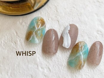 ウィスプ(WHISP)/大理石ネイル