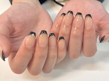 スイ(sue)/黒フレンチ