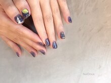 ネイル ドゥ 岡山駅前店(Nail Doux)/お月見ネイル