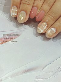 チェックネイル