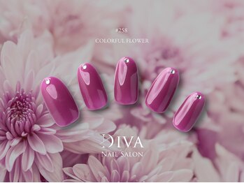 ネイルサロン ディーバ 奈良香芝店(Diva)/One color plus(ストーン)