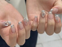 ウリネイル(uri nail)/ガラスフレンチ