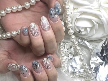 アンジュ(Ange)/【Ayaka】フラワー×ブルー