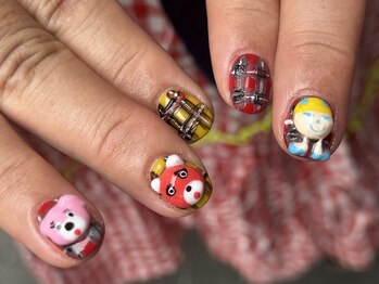 アトリエループ(atelier Loop by shiho)/shihoゆる3Dキャラネイル