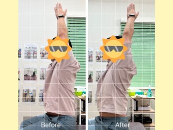 ナオル整体 春日部院(NAORU整体)/万歳がスムーズにできる！