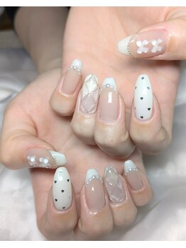リュウール(Lueur)/ワンホンネイル￥9000