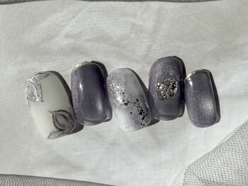 バタフライ 津田沼店(Butterfly)/定額デザインC/フラワーネイル