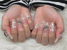 リンネイル 新大久保店(Rin Nail)/#待ち込みデザインOK　#付け放題