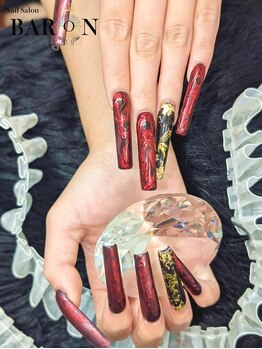 バロン 池袋店(BARON)/和柄ネイル