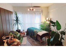 パンダママ(PandaMama)の雰囲気（よもぎ蒸しスペース/最大２名まで同時に可能♪）