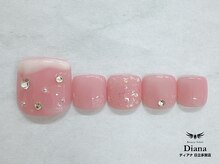 ディアナ 日立多賀店(DIANA)/F1-062　フット定額ネイル