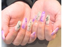 アトリエ ツメ(atelier TsuMe)/【Takeshita】パープルタイダイ