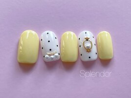 ドット×イエロー