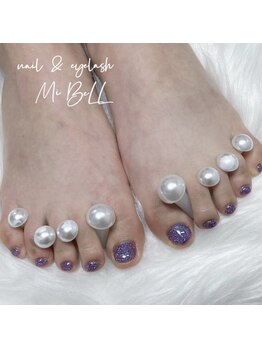 ミイベル(Mi BeLL)/ワンカラーフットネイル