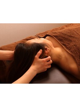 ヘッドスパで癒されたい