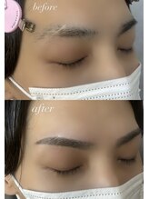 ミロ バイ キング 枚方2号店(Milo by king)/アイブロウbefore→after