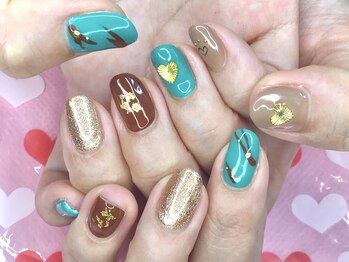 【トレンド】バレンタインネイル