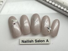 ネイリッシュサロン エー(Nailish Salon A)/大人冬ネイル